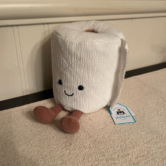 JELLYCAT Toilet Paper Roll Retired - Picture 3 of 3